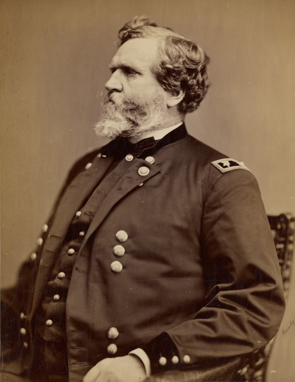 [Generał George Thomas] autorstwa Mathew B. Brady