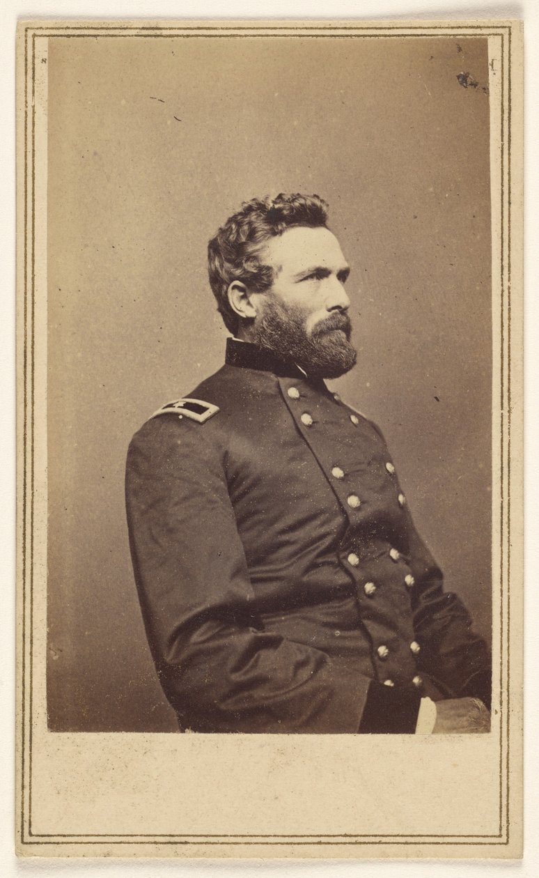 Major [generał Hiram G.] Berry (zmarł 3 maja 1863 r.) autorstwa Mathew B. Brady