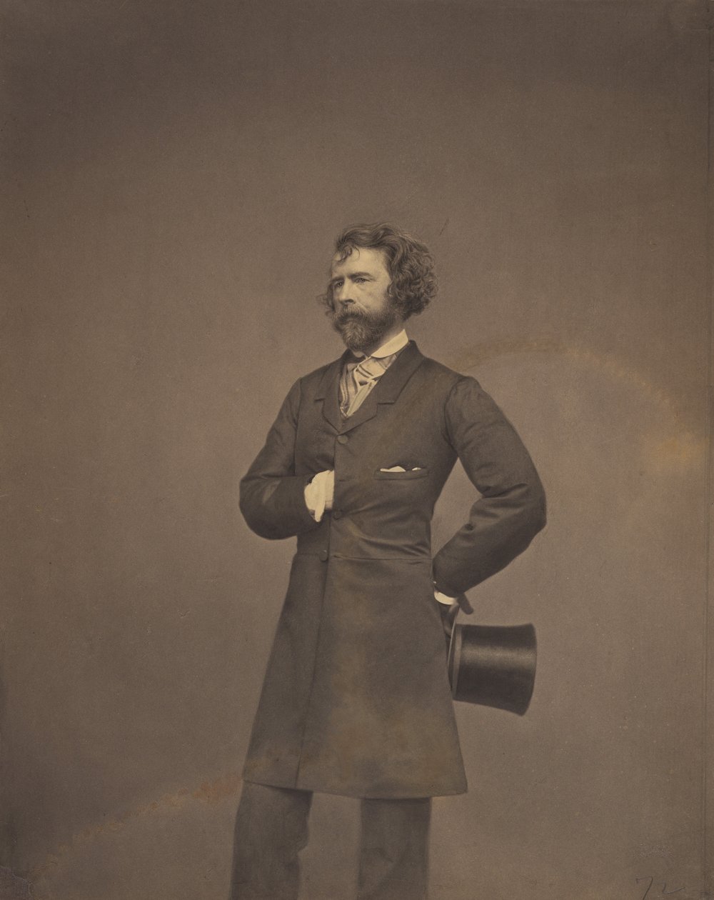 Nathaniel Parker Willis autorstwa Mathew B. Brady