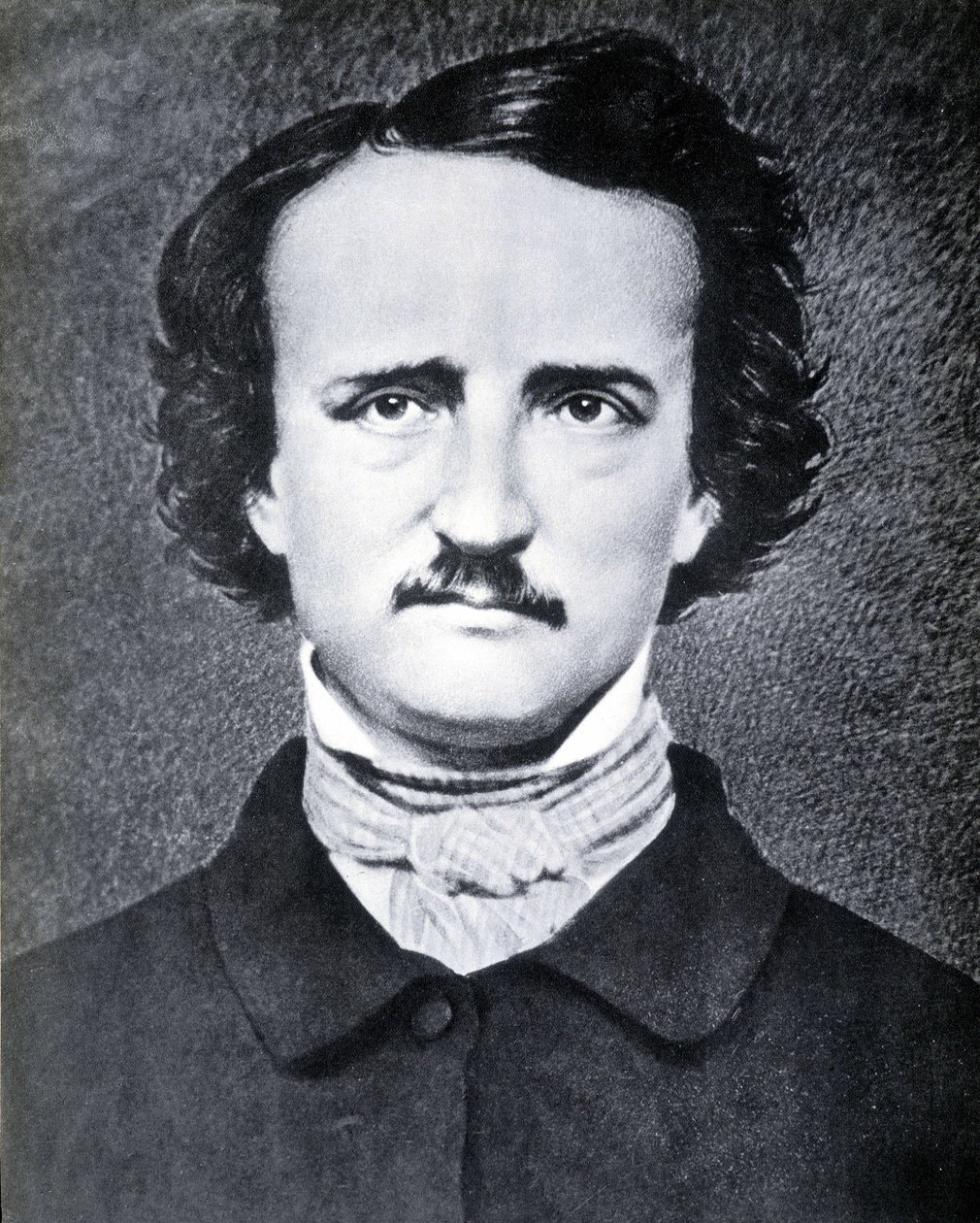 Portret amerykańskiego pisarza Edgara Allana Poe (1809 - 1849) zdjęcie autorstwa Brady