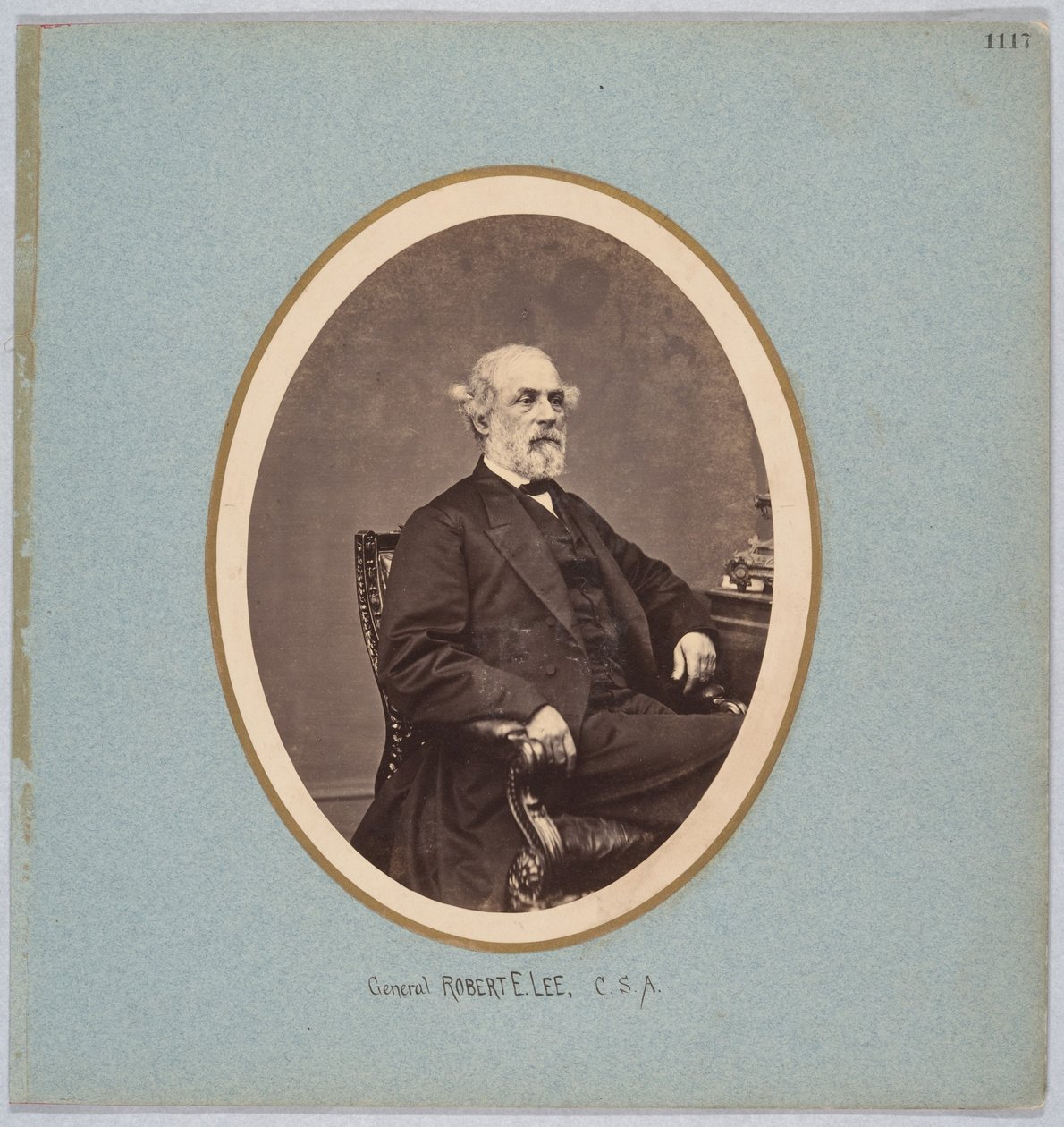 Robert E. Lee autorstwa Mathew B. Brady