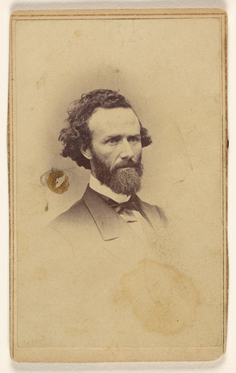 [Niezidentyfikowany brodaty mężczyzna] autorstwa Mathew B. Brady