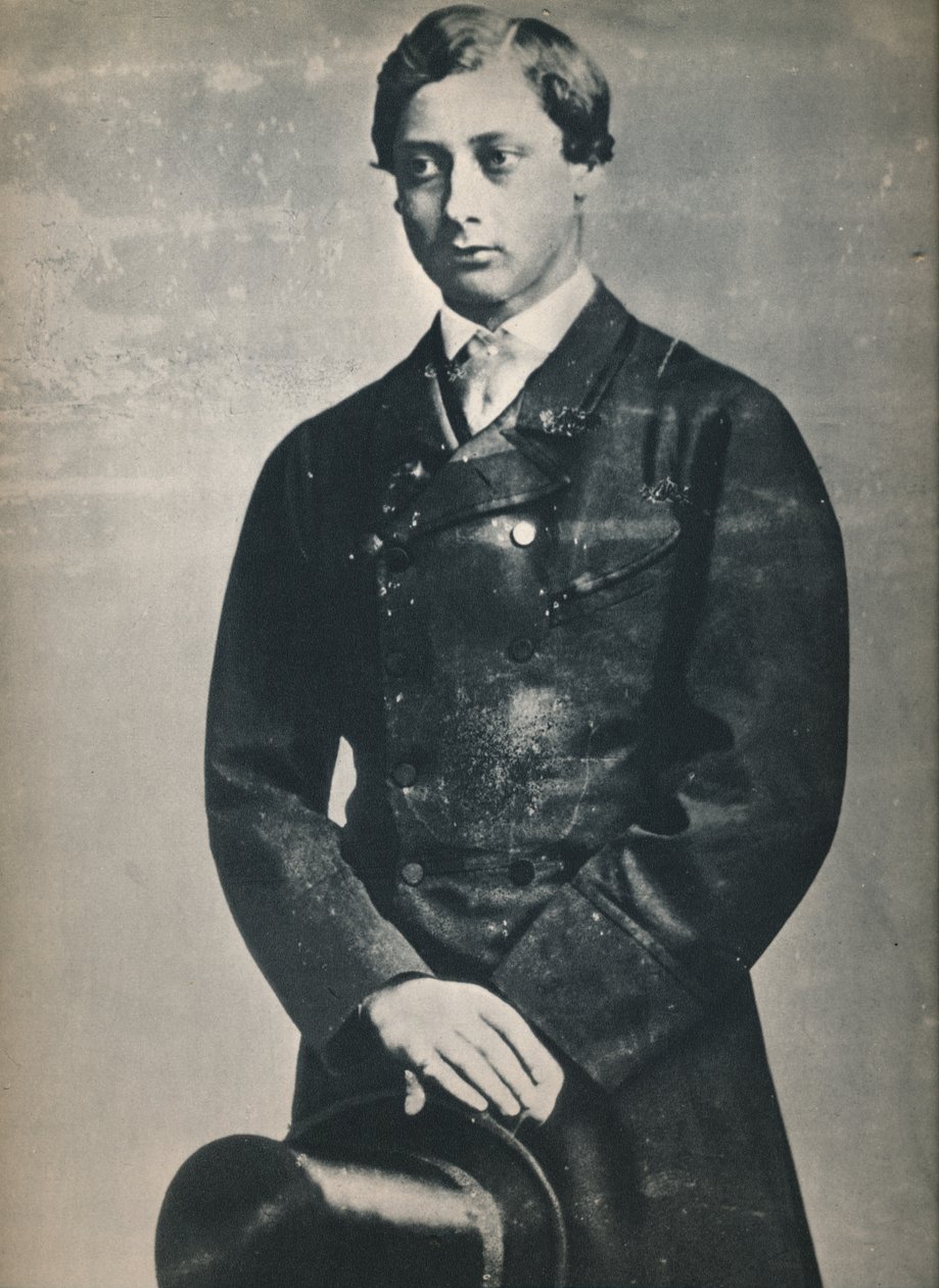 Edward VII jako książę Walii, Nowy Jork, 1860, 1860, 1939 autorstwa Mathew B. Brady
