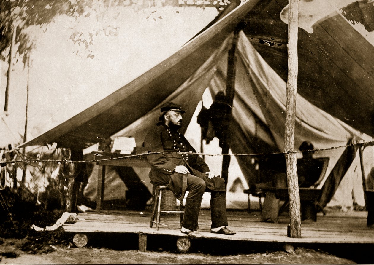 Generał Benjamin F. Butler, 1861-65 autorstwa Mathew B. Brady