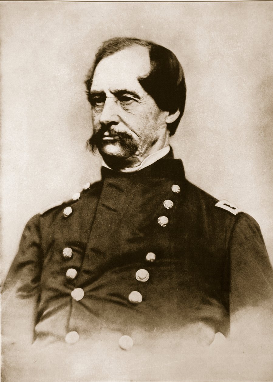 Generał David Hunter, 1861-65 autorstwa Mathew B. Brady