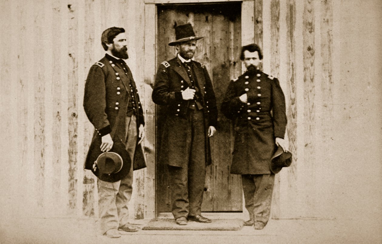 Generał Theo S. Bowers, 1861-65 autorstwa Mathew B. Brady