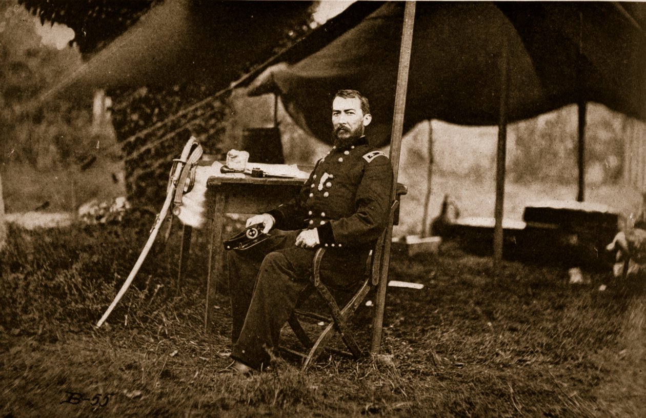 Generał-major Philip Henry Sheridan, 1864 autorstwa Mathew B. Brady