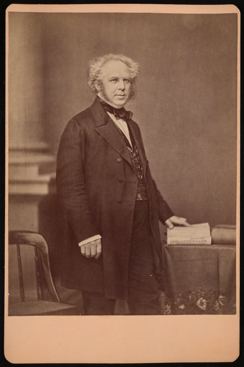 Portret Petera Parkera 1804-1888, przed 1888 r. autorstwa Mathew Brady