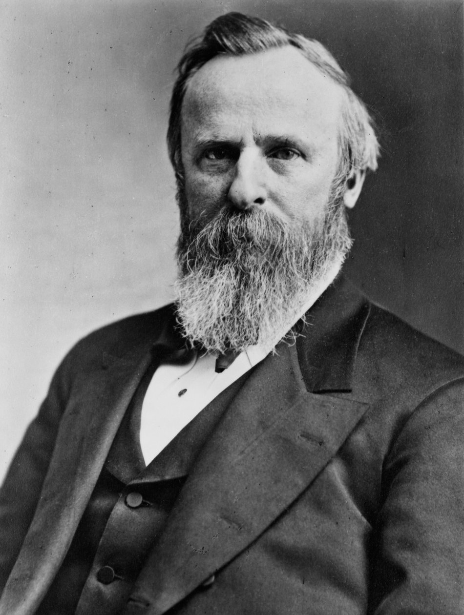 Prezydent Rutherford B. Hayes, c.1880 autorstwa Mathew B. Brady