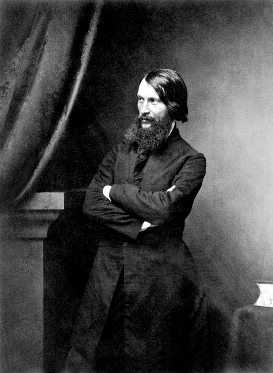 Thaddeus Hyatt: amerykański abolicjonista, Nowy Jork, ok. 1857 r. autorstwa Mathew B. Brady