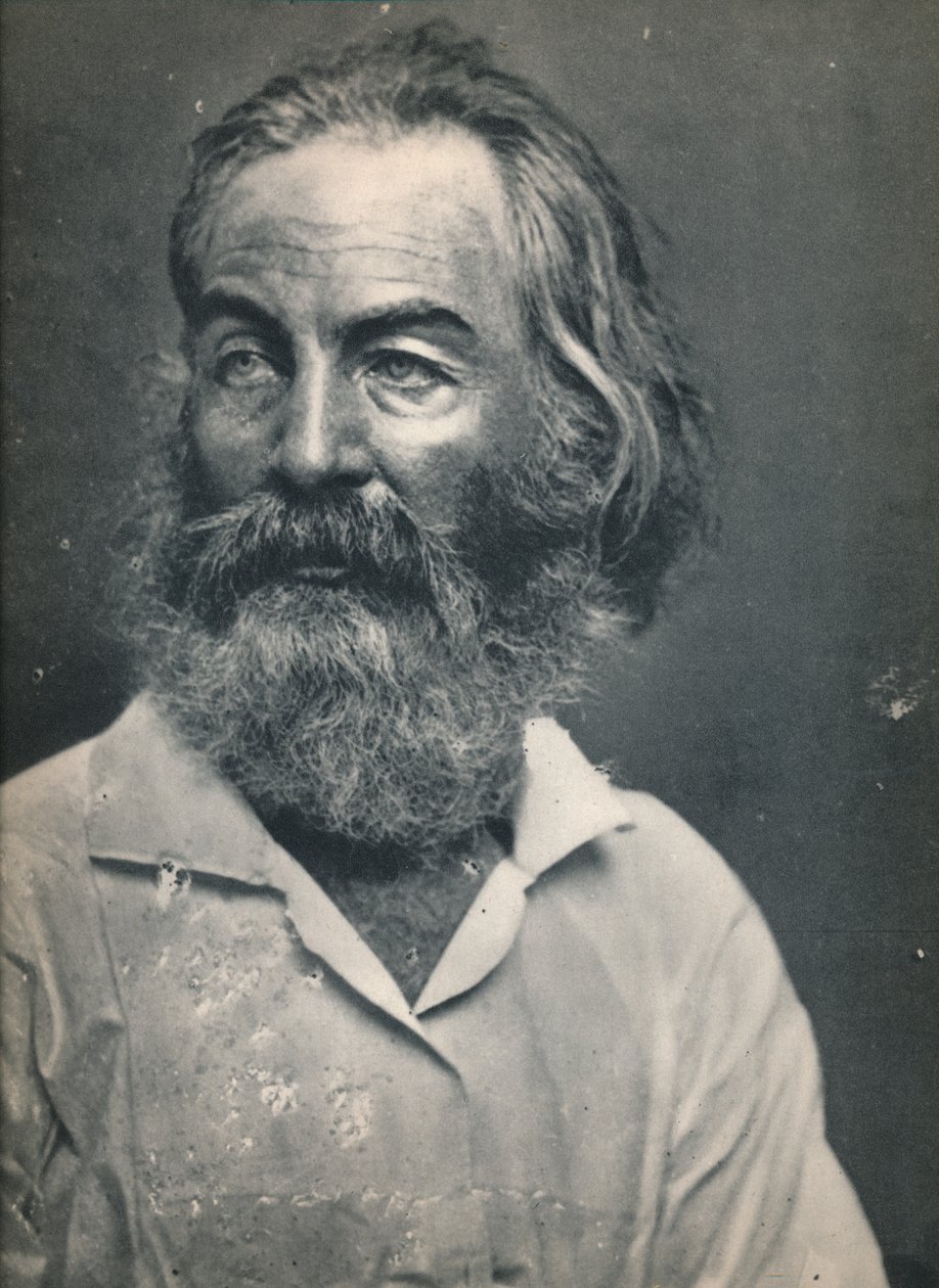 Walt Whitman, ok. 1862, 1939 autorstwa Mathew B. Brady