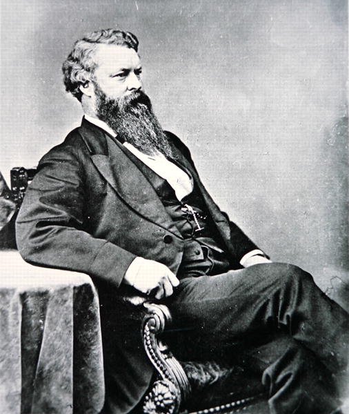 William Belknap (1829-90) 1876 (zdjęcie czarno-białe) autorstwa Mathew Brady