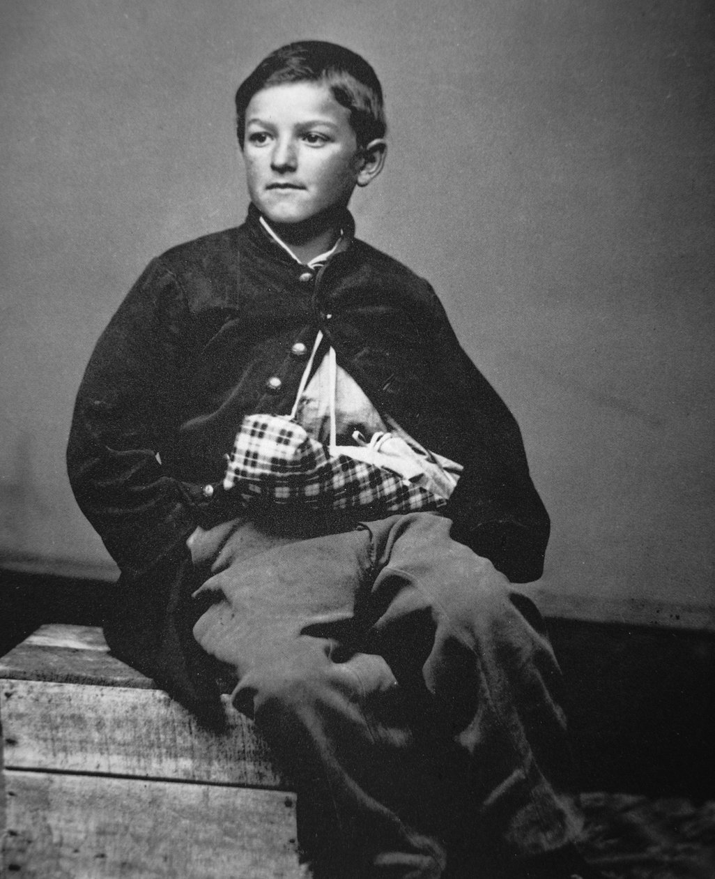 William Black, perkusista z Unii (zdjęcie czarno-białe) autorstwa Mathew Brady