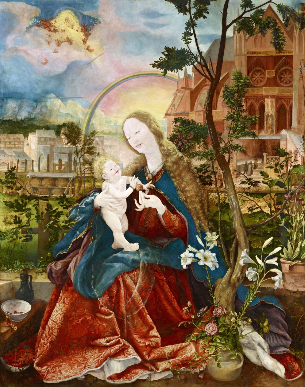 Madonna Stupacher autorstwa Matthias Grünewald