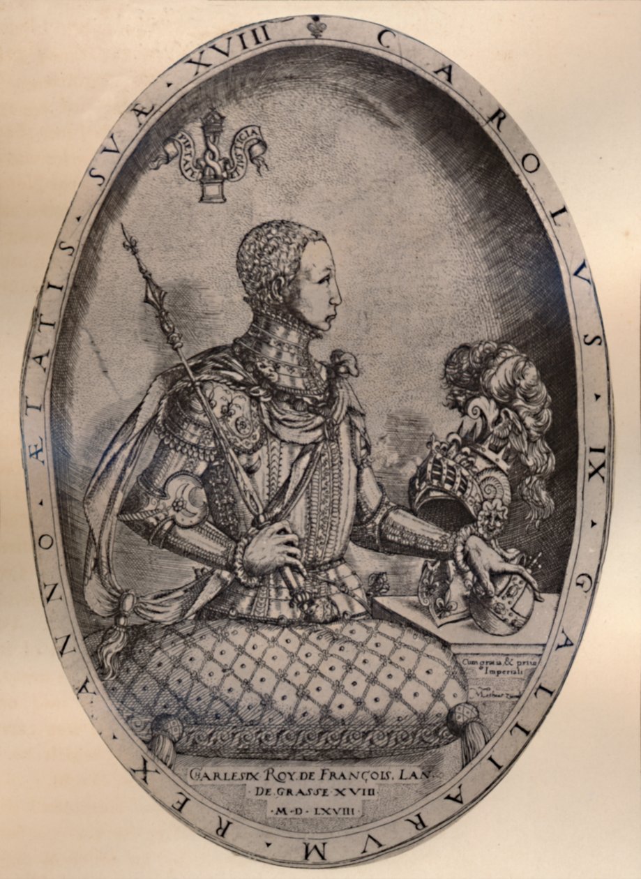 Karol IX, król Francji, 1568 1894 autorstwa Mathias Zundt