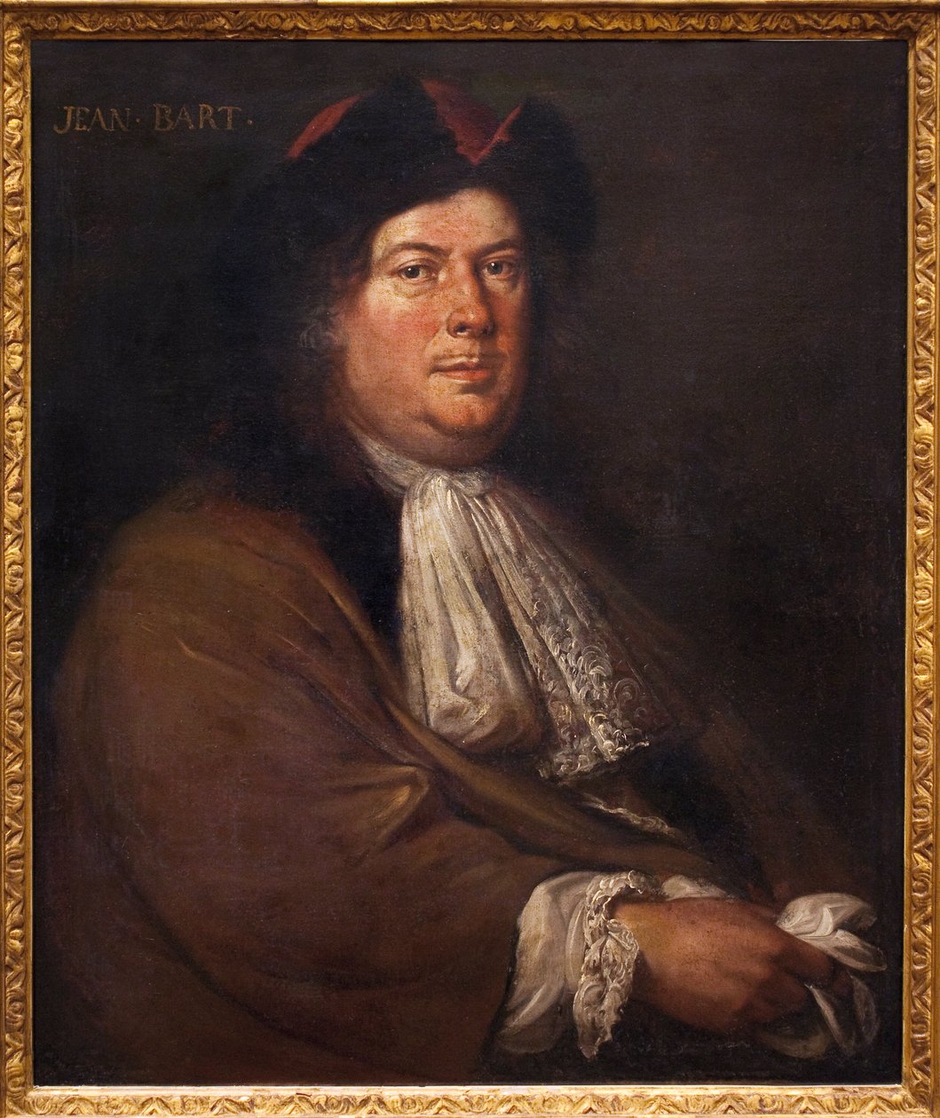 Portret Jeana Barta (1650-1702). Obraz Mathieu Eliasa (1658-1741), olej na płótnie, początek XVIII wieku. Sztuka francuska autorstwa Mathieu Elias