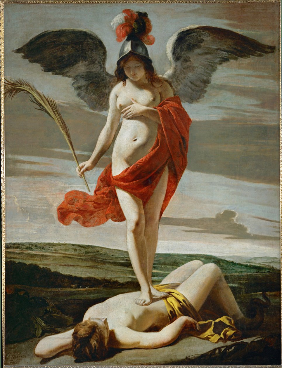 Alegoria zwycięstwa ... autorstwa Mathieu Le Nain