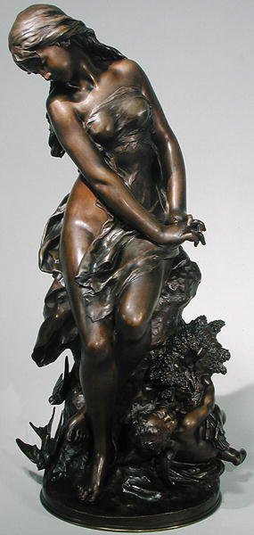 Alegoria na wiosnę (brąz) (patrz także 226234) autorstwa Mathurin Moreau