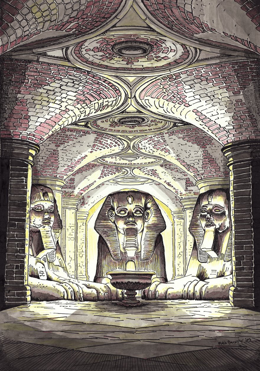 Subway Sphinxes, 2013 autorstwa Matt Bannister