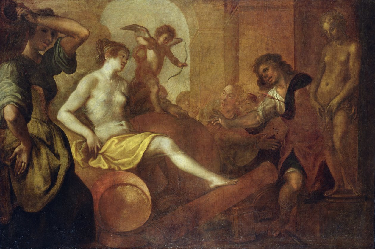 Wenus w warsztacie pigmalionów, 1639 autorstwa Mattaeus Gundelach