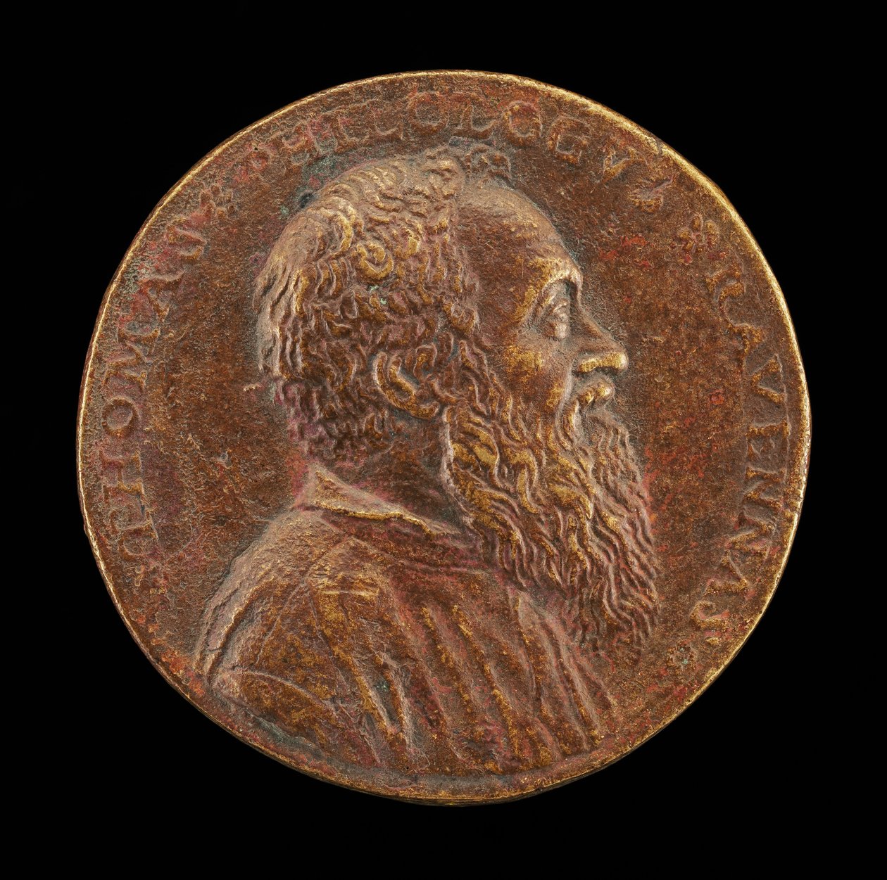 Tommaso Rangone, 1493-1577, Lekarz z Rawenny [awers], 1562. autorstwa Matteo Pagani