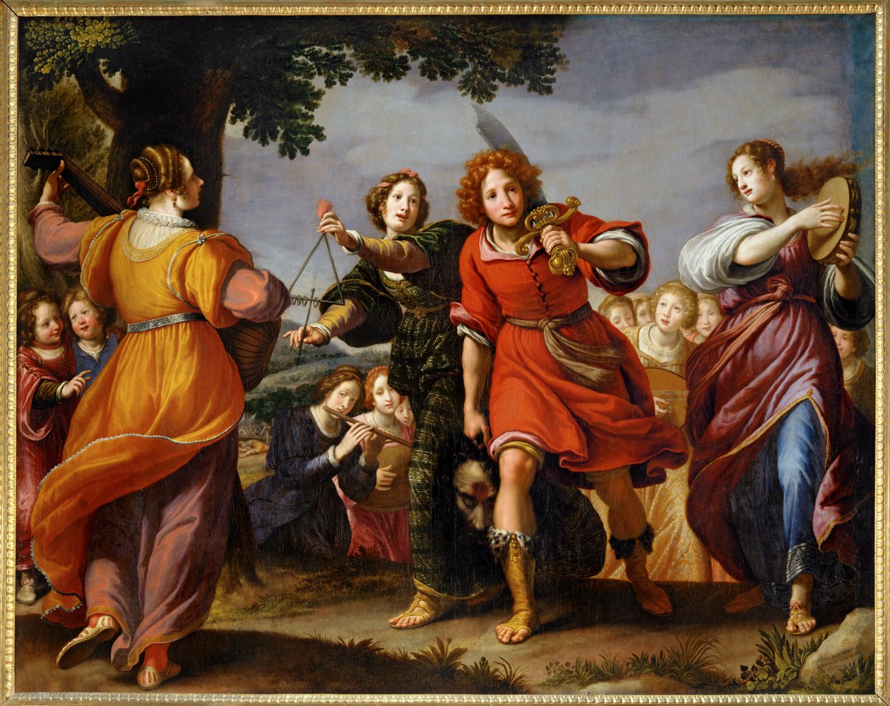 Triumf Dawida ... autorstwa Matteo Rosselli
