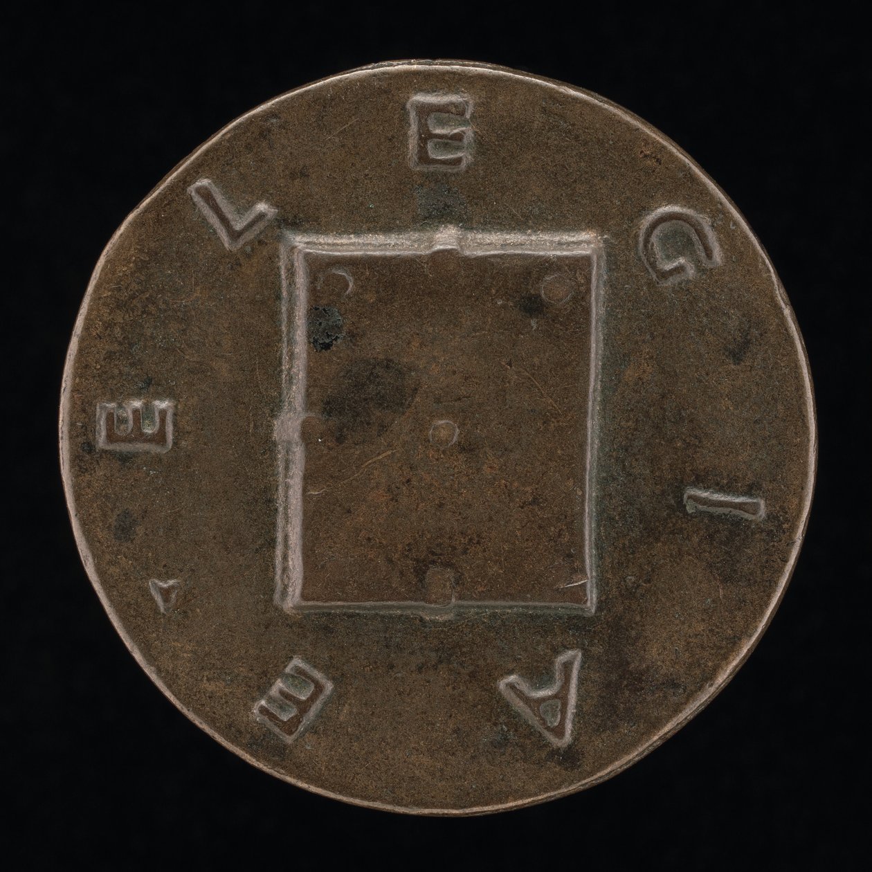 Księga zamknięta [rewers], 1446. autorstwa Matteo di Andrea de Pasti