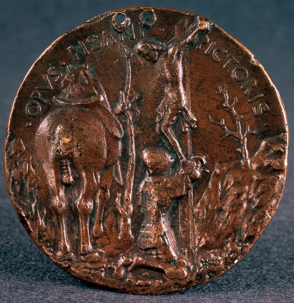 Medal na chwałę Sigismondo Pandolfo Malatesta Rewers, 1446. autorstwa Matteo di Andrea de Pasti