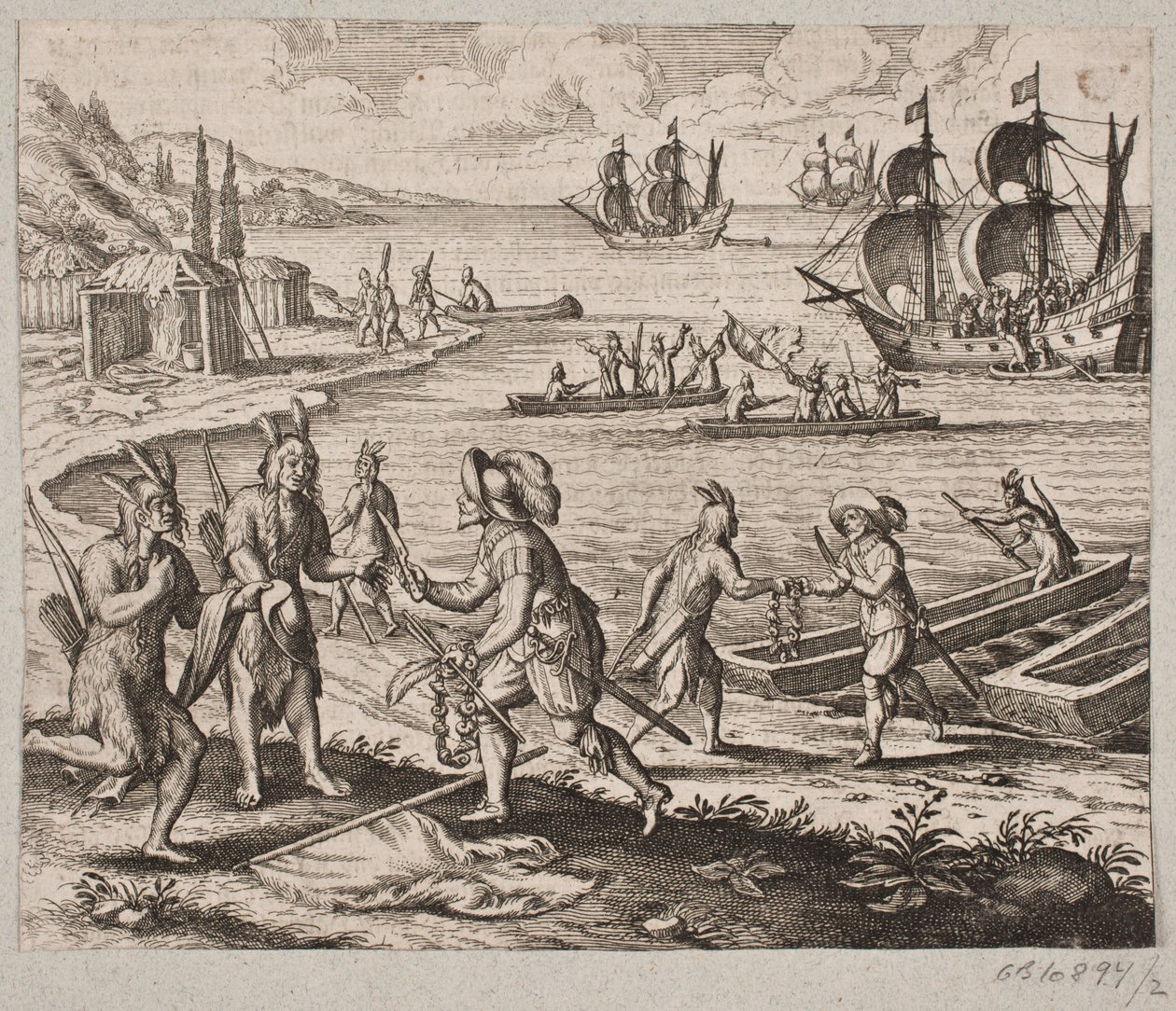Tak przekazano przysłanym Anglikom naturalny port autorstwa Matthäus Merian d.Æ.