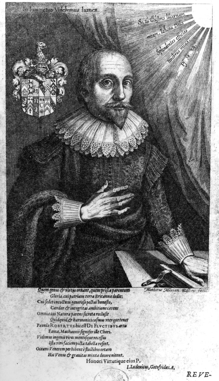 Robert Fludd, 1626 autorstwa Matthaus the Elder Merian