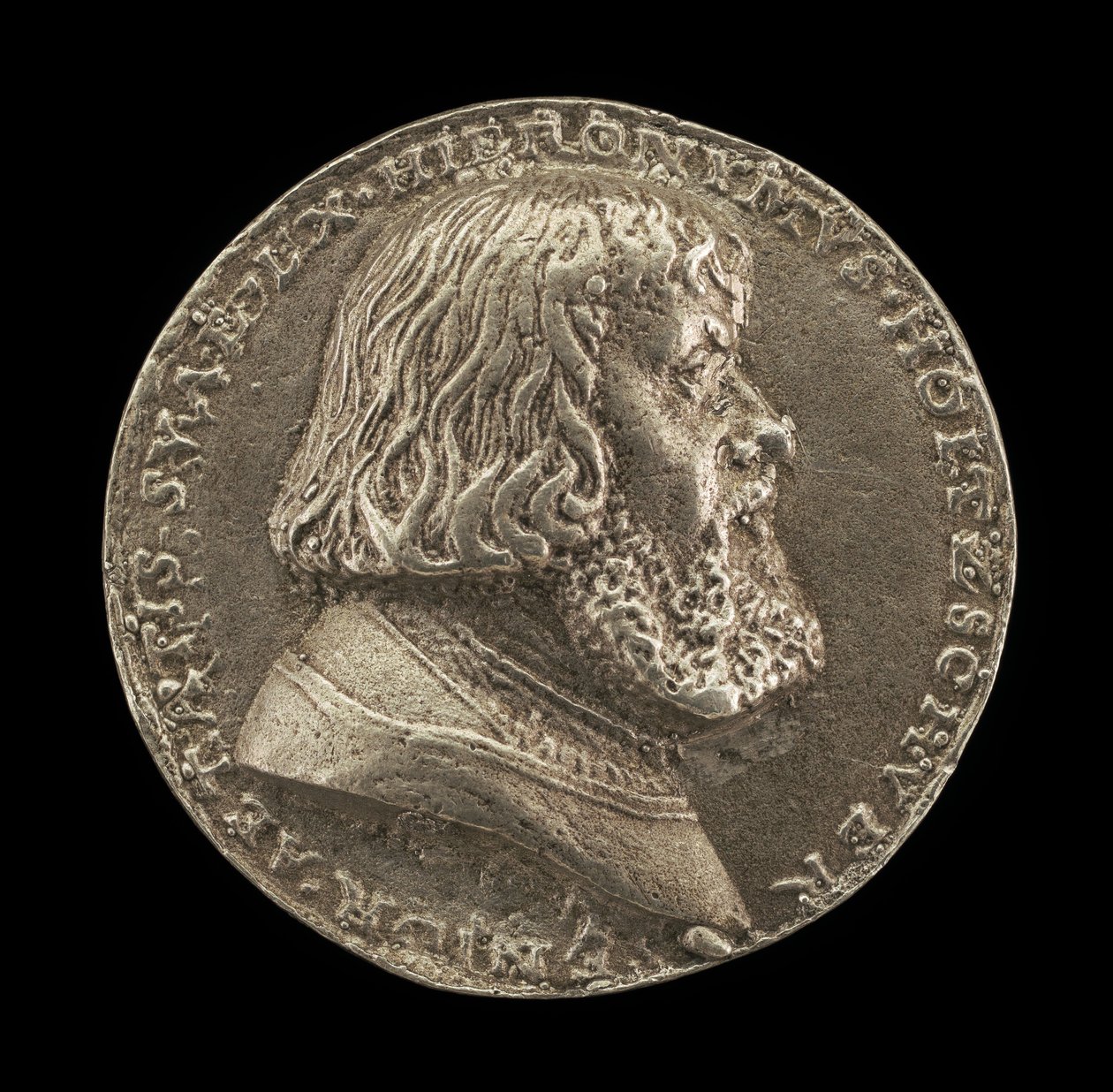 Hieronymus Holzschuher, 1469-1529, Patrycjusz Norymberski [awers], 1529. autorstwa Matthes Gebel