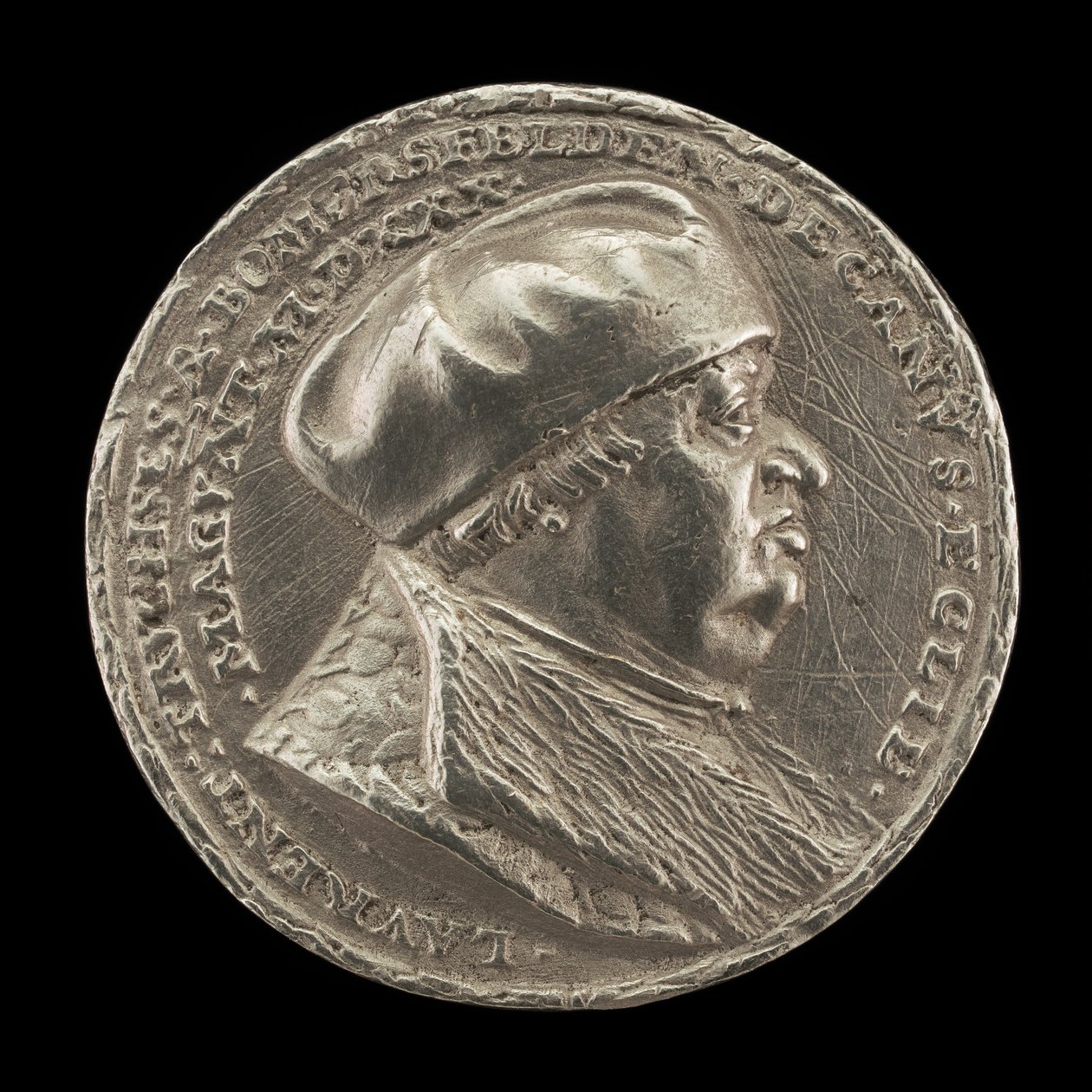 Lorenz Truchsess von Pommersfelden, 1473-1543, dziekan katedry w Moguncji [awers]. autorstwa Matthes Gebel