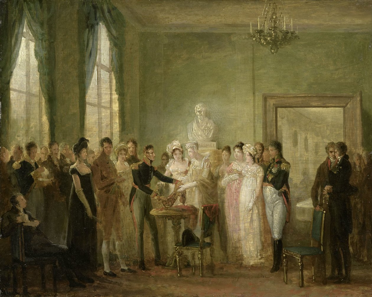 Niezidentyfikowany podmiot historyczny autorstwa Mattheus Ignatius van Bree