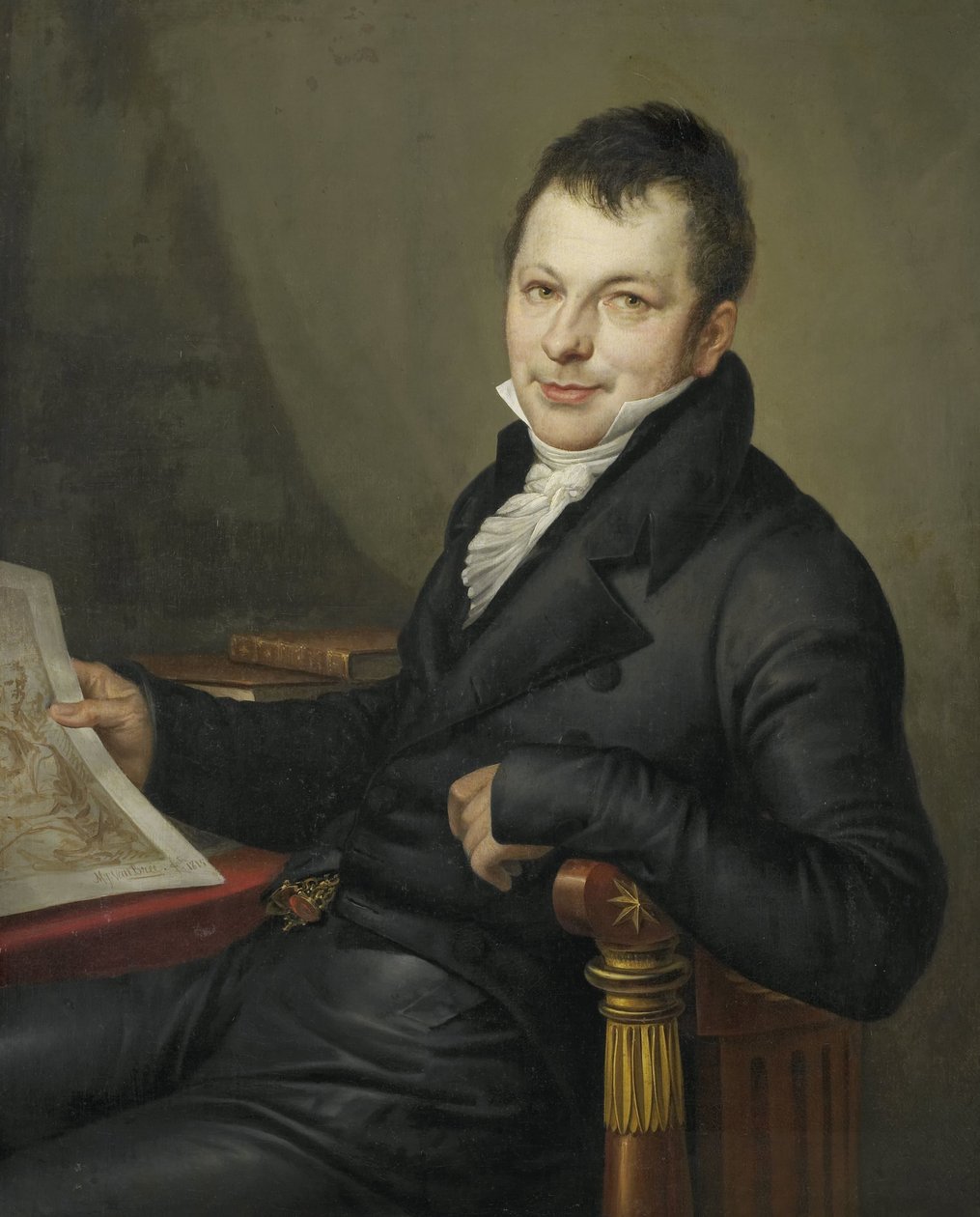 Johannes Hermanus Molkenboer (1773-1834). Kolekcjoner sztuki autorstwa Mattheus Ignatius van Bree