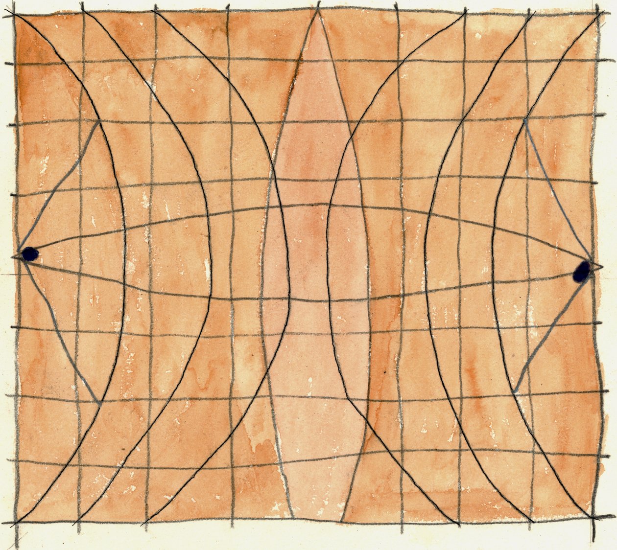Carte Polynesian, 2020 (akwarela) autorstwa Matthew Hilton