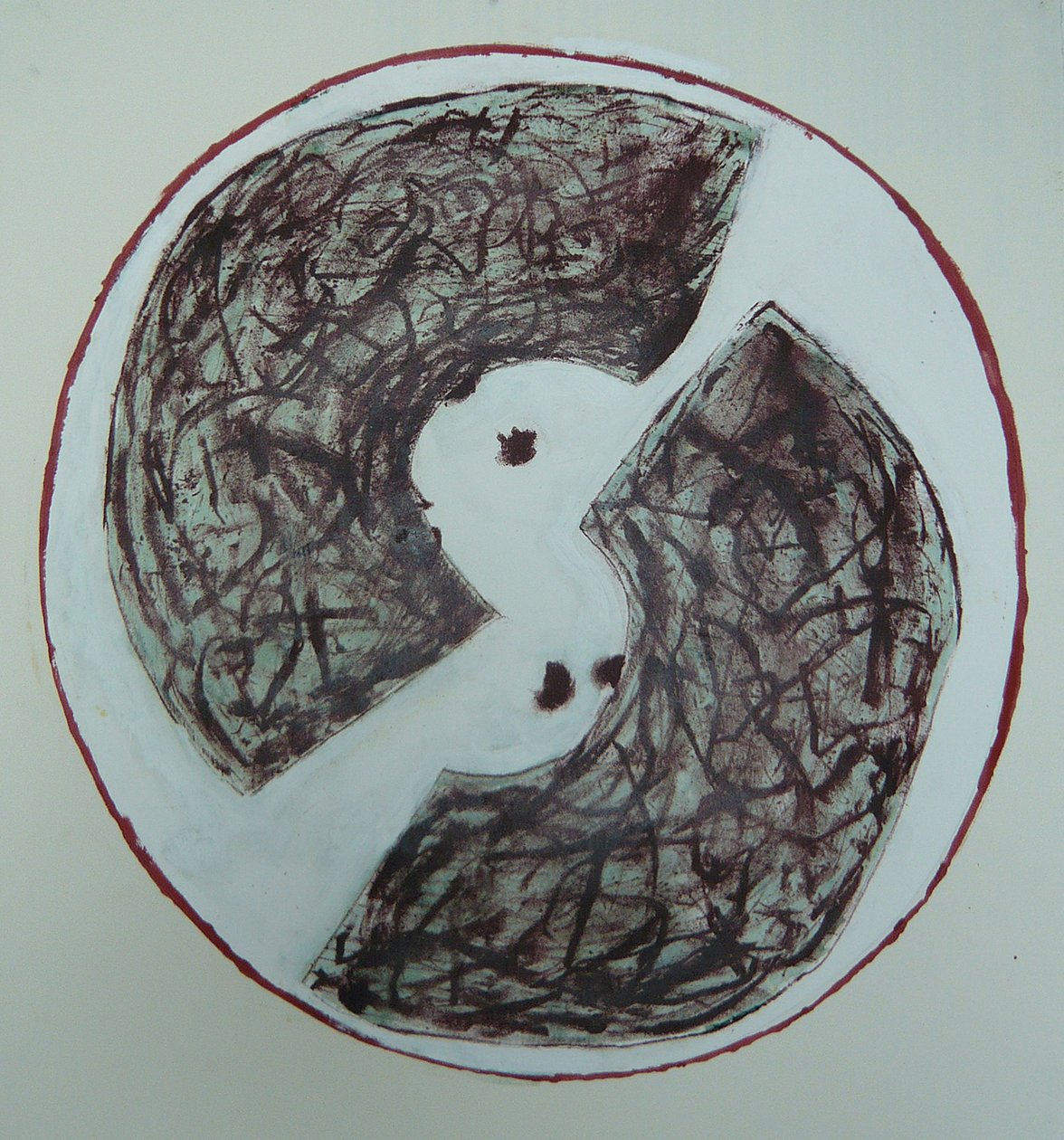 Incarnata 1, 2008 (litografia) autorstwa Matthew Hilton