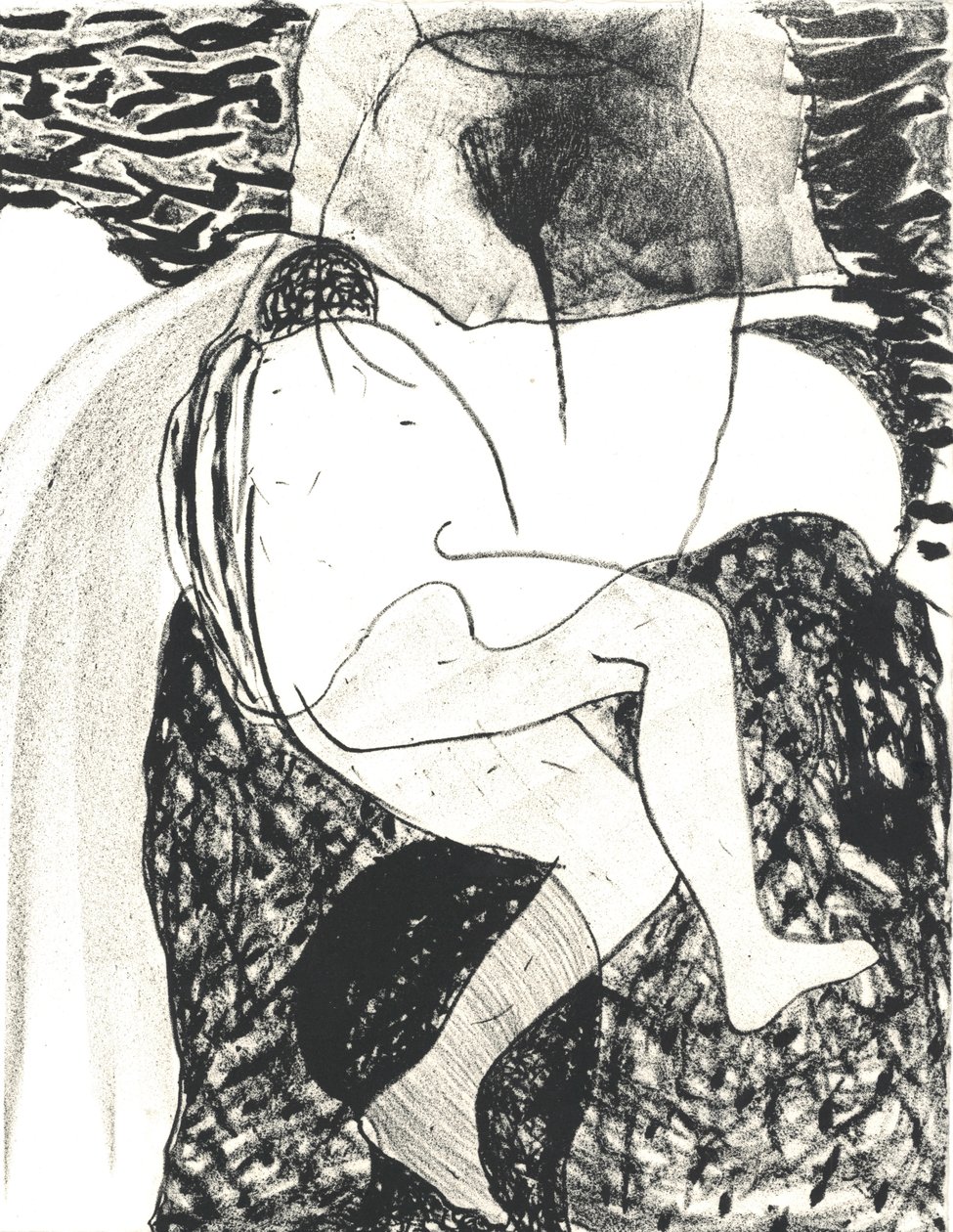 Des Bêtes" Artist Book 3, 2018 (litografia) autorstwa Matthew Hilton