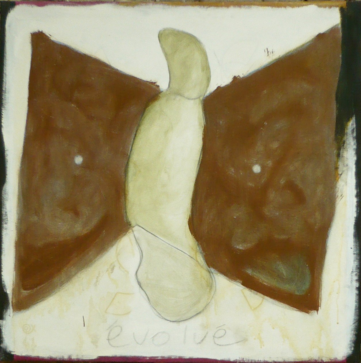 ewoluował, 2009 (mixed media) autorstwa Matthew Hilton