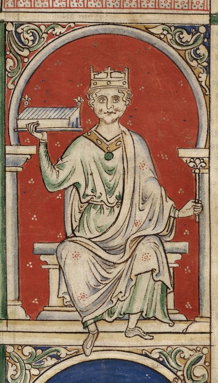 Król William Rufus Z historii Anglii autorstwa Matthew Paris