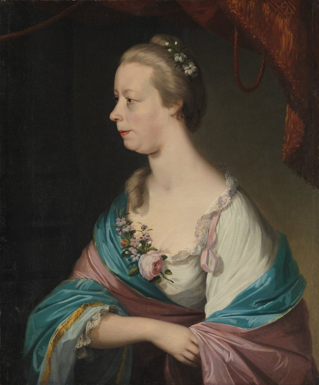 Christiana Stille Keen, ca. 1769 autorstwa Matthew Pratt