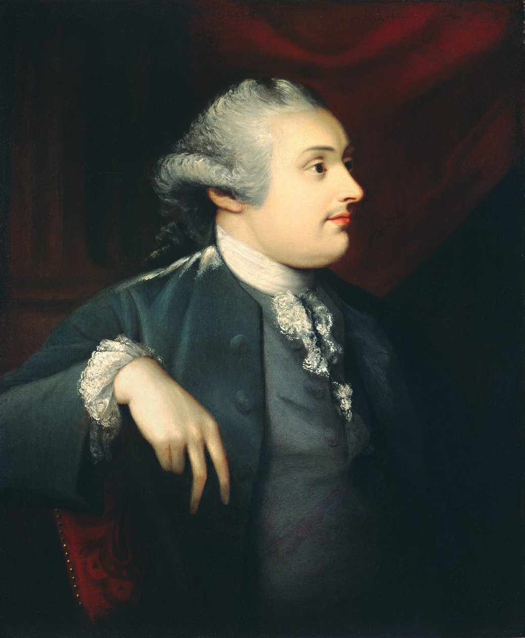 William Henry Cavendish Bentinck, 3. książę Portland, ok. 1930 r. 1774. autorstwa Matthew Pratt