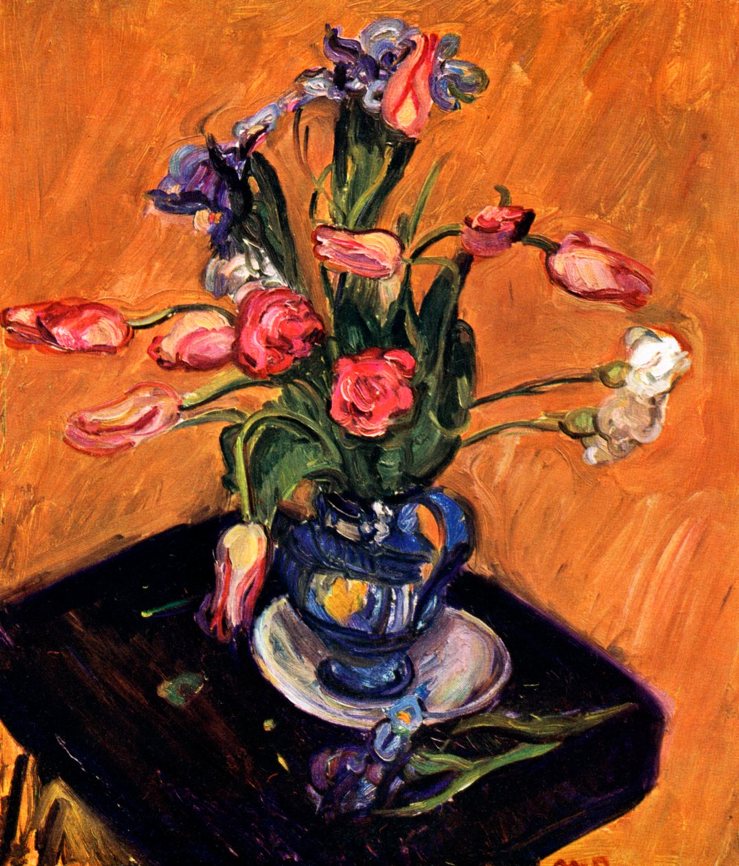 Tulipan i Irys, 1929 autorstwa Matthew Smith