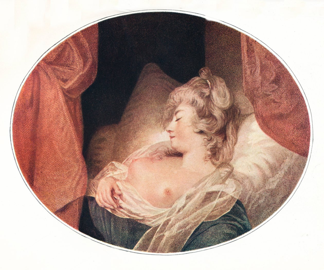 „Temat fantazyjny”, XVIII wiek, 1911 autorstwa Matthew William Peters
