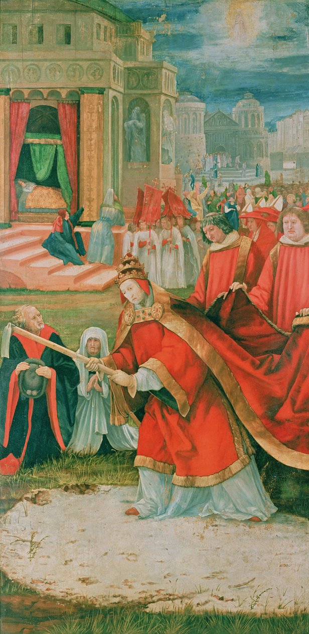 Ołtarz Matki Bożej Śnieżnej, ok.1519 autorstwa Matthias Grünewald