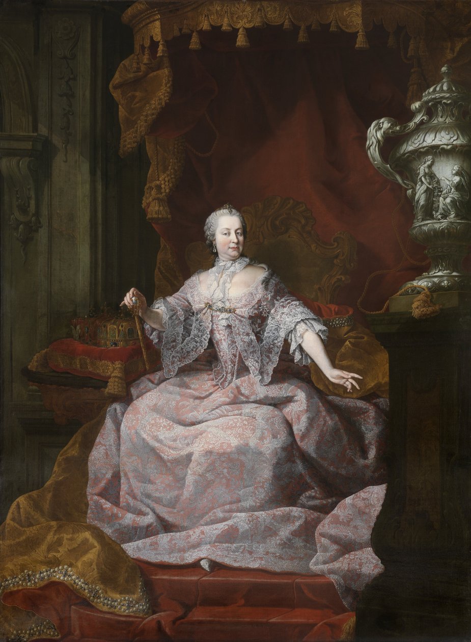 Portret cesarzowej Marii Teresy autorstwa Matthias de Visch  