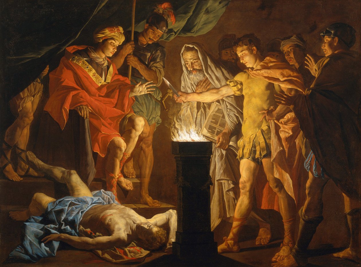  autorstwa Matthias (c.1600-p.1650) Stomer