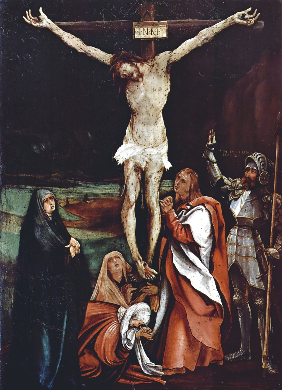 Ukrzyżowanie autorstwa Matthias Grünewald