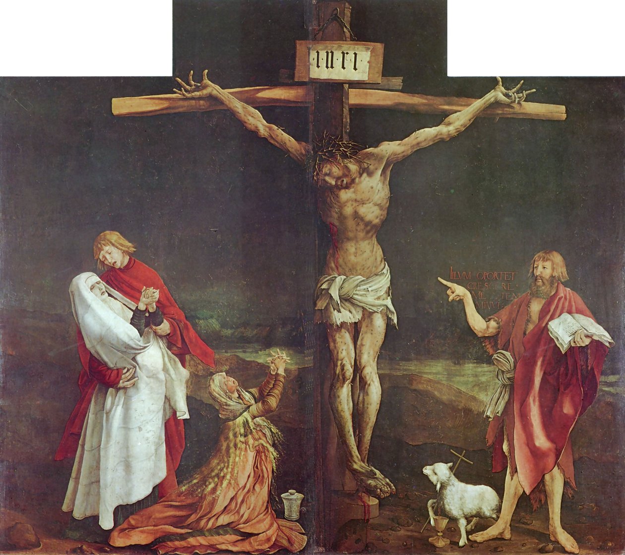 Ukrzyżowanie autorstwa Matthias Grünewald