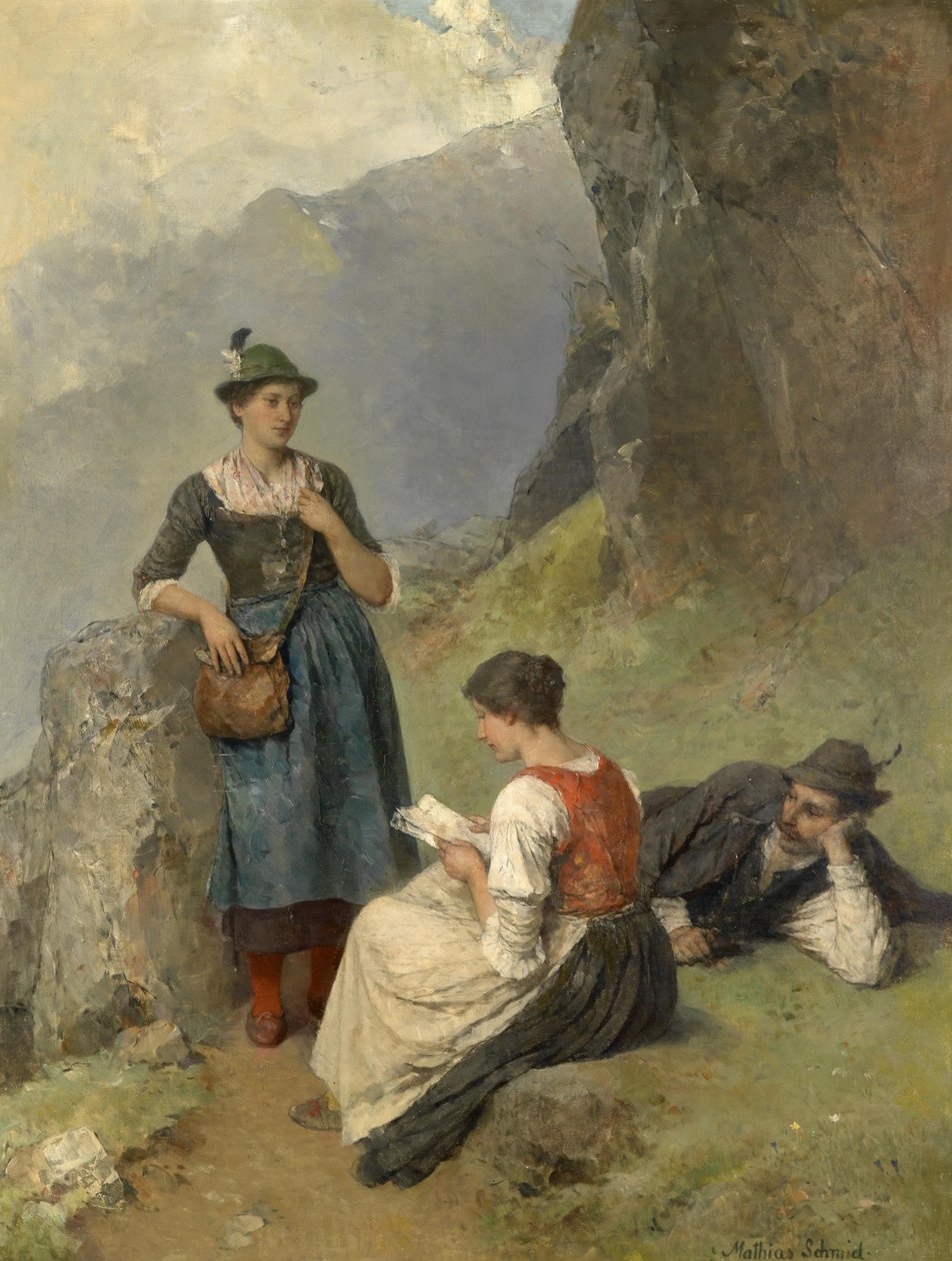 Listonosz autorstwa Matthias Schmid