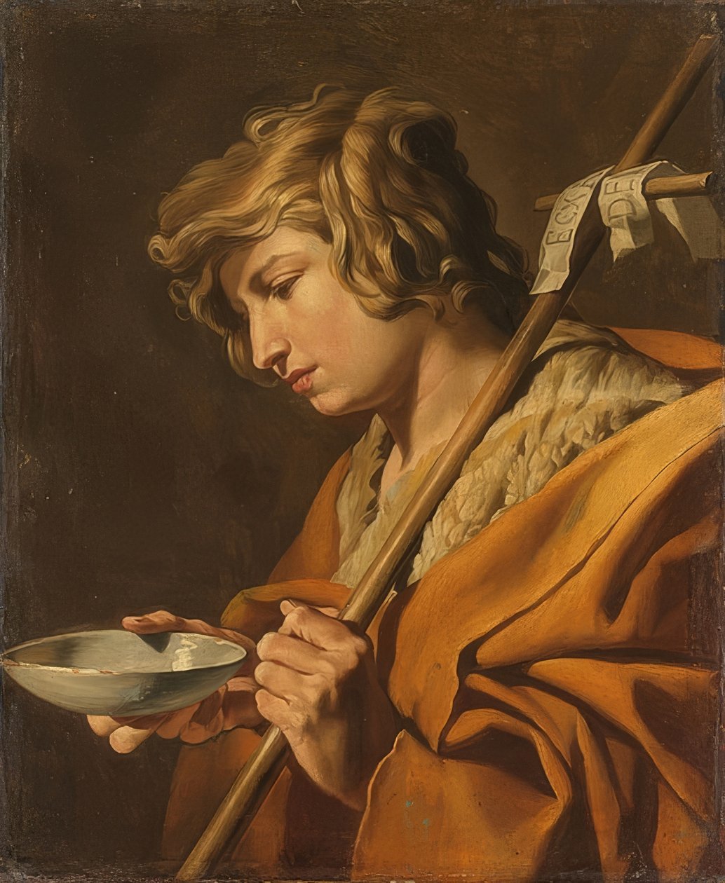 Jan Chrzciciel autorstwa Matthias Stomer